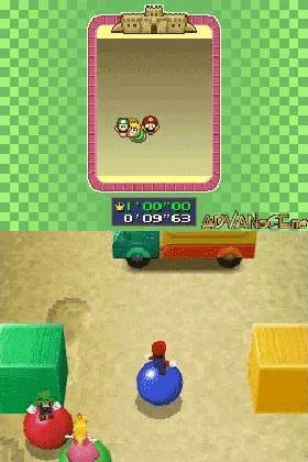 Mario Party DS (USA) (Demo) (Kiosk) screen shot game playing